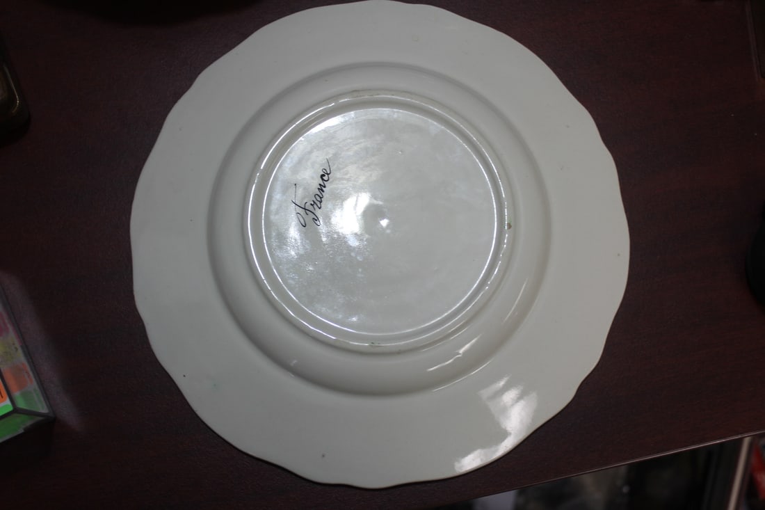 Lot of 9 Rooster Pottery Plates - 3