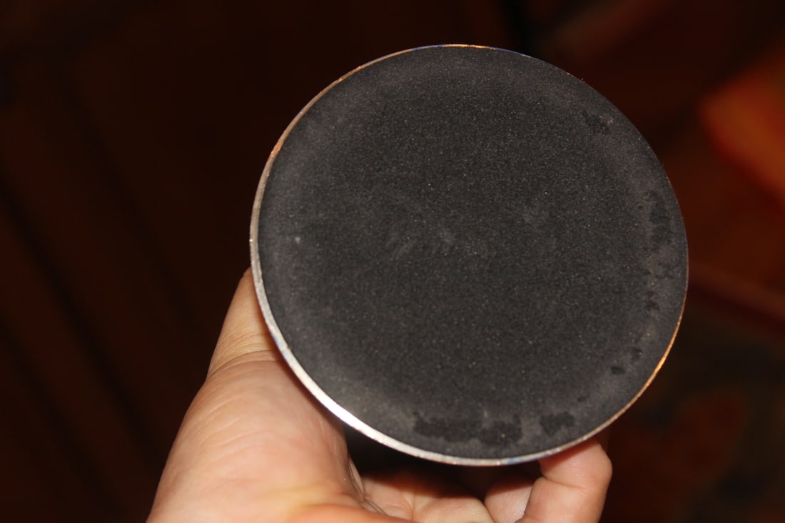 Enamel and Silverplate Candle Stick? - 6