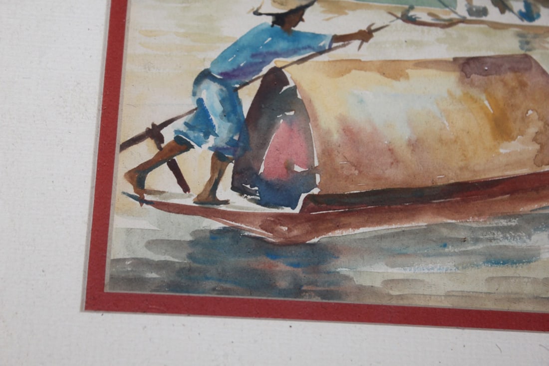 Watercolor Painting by Prasert - 7