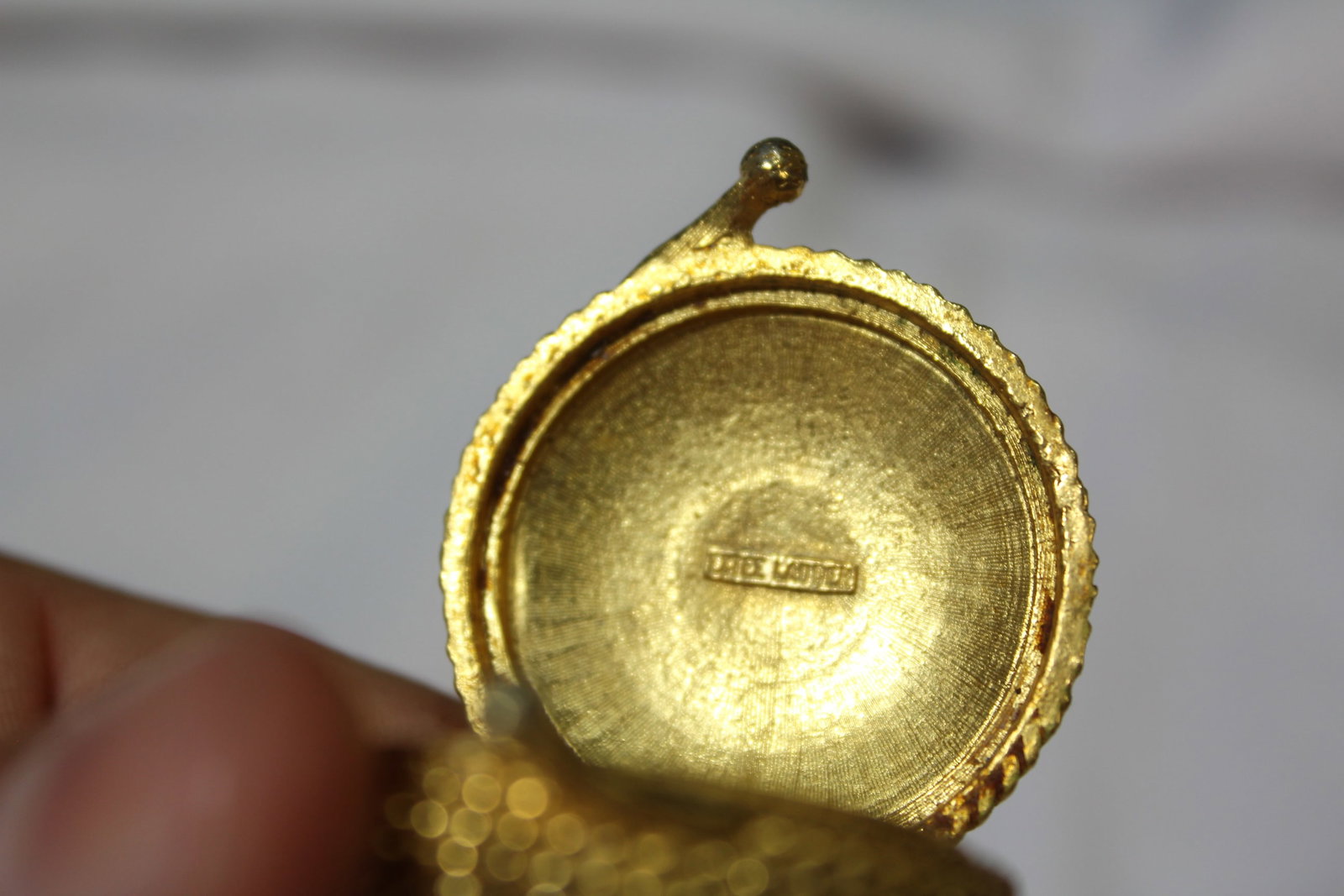 A Metal Trinket Box - 4