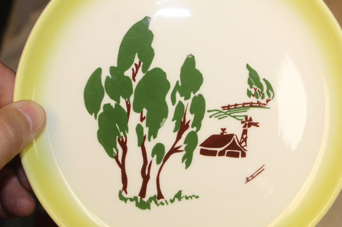 California Retro Brockware Plates - 4
