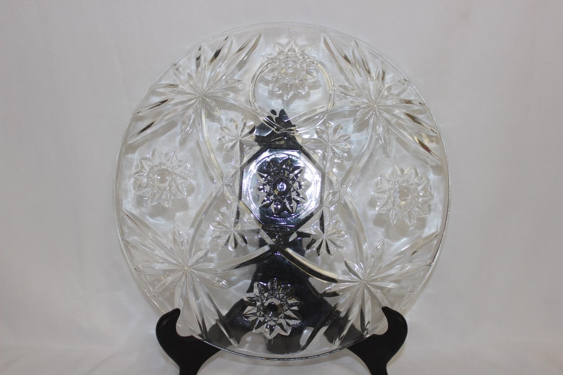 A Pressed Glass Plate - 2