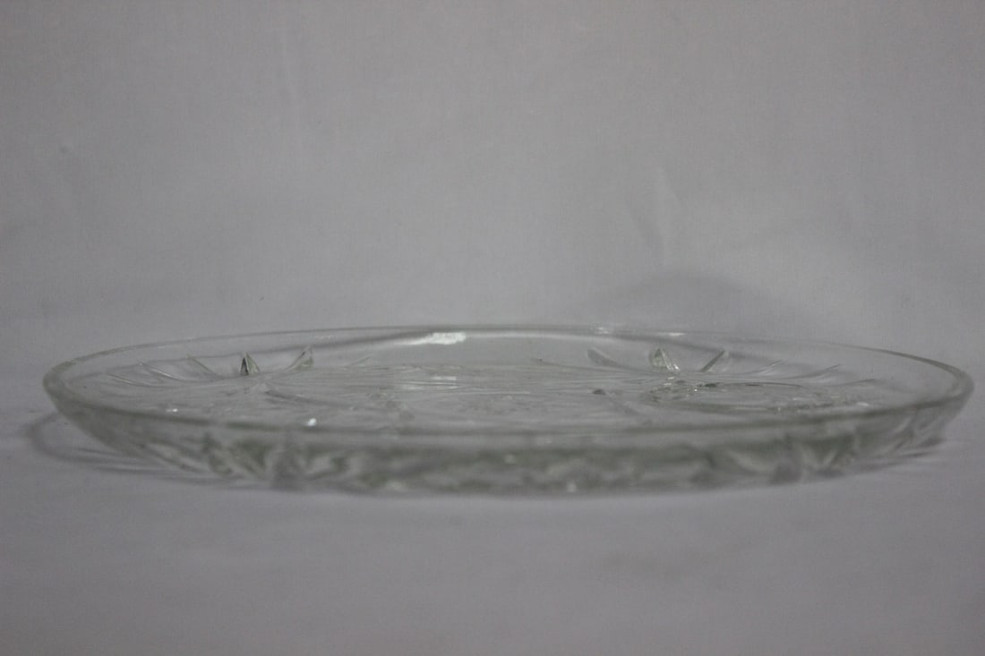 A Pressed Glass Plate - 3