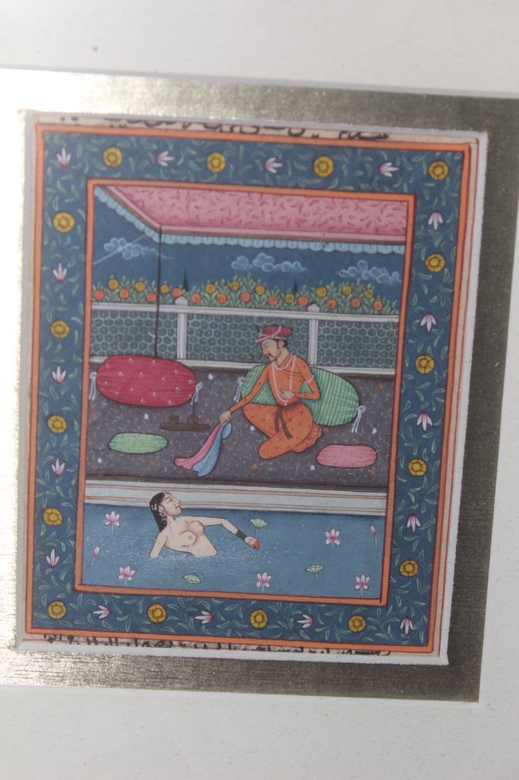 Antique India Nude Painting - 2