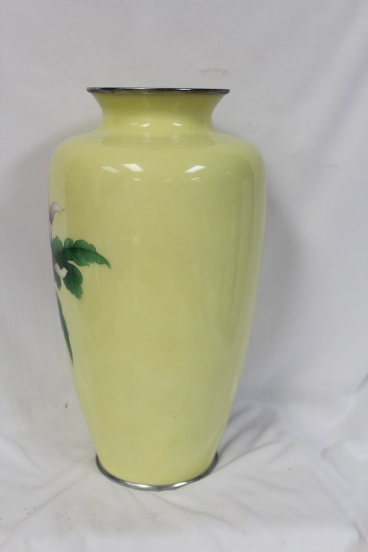 A Large Japanese Cloisonne Vase - 2