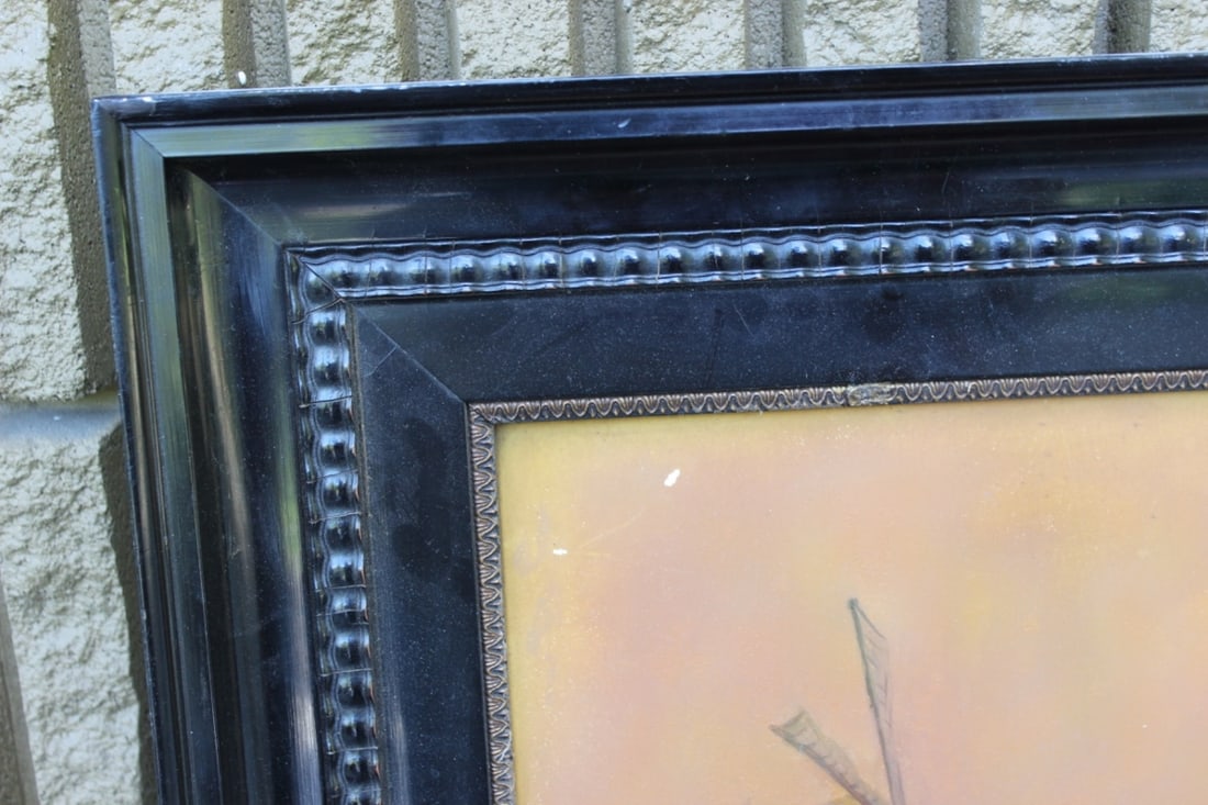 A Painting on Porcelain - Signed: Roepofs - 2