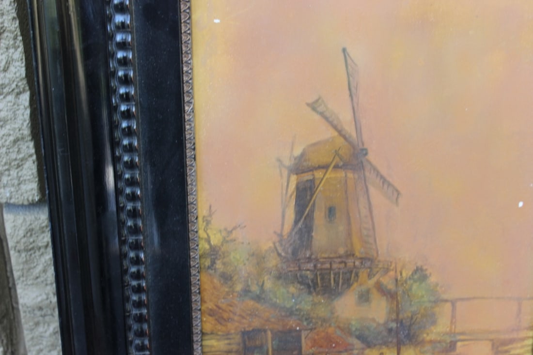 A Painting on Porcelain - Signed: Roepofs - 4