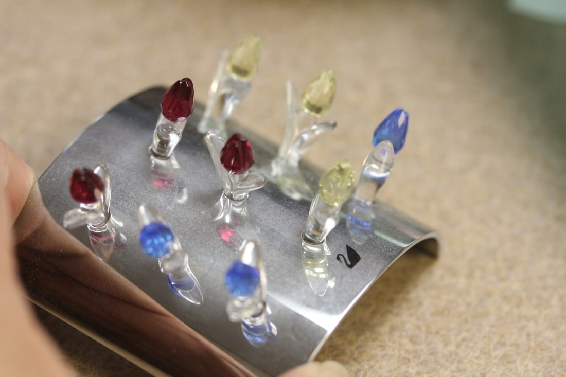 Rare Swarovski Crystal Flowers - 3