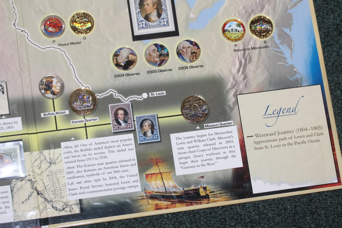 Nickels Collector's Map - 4