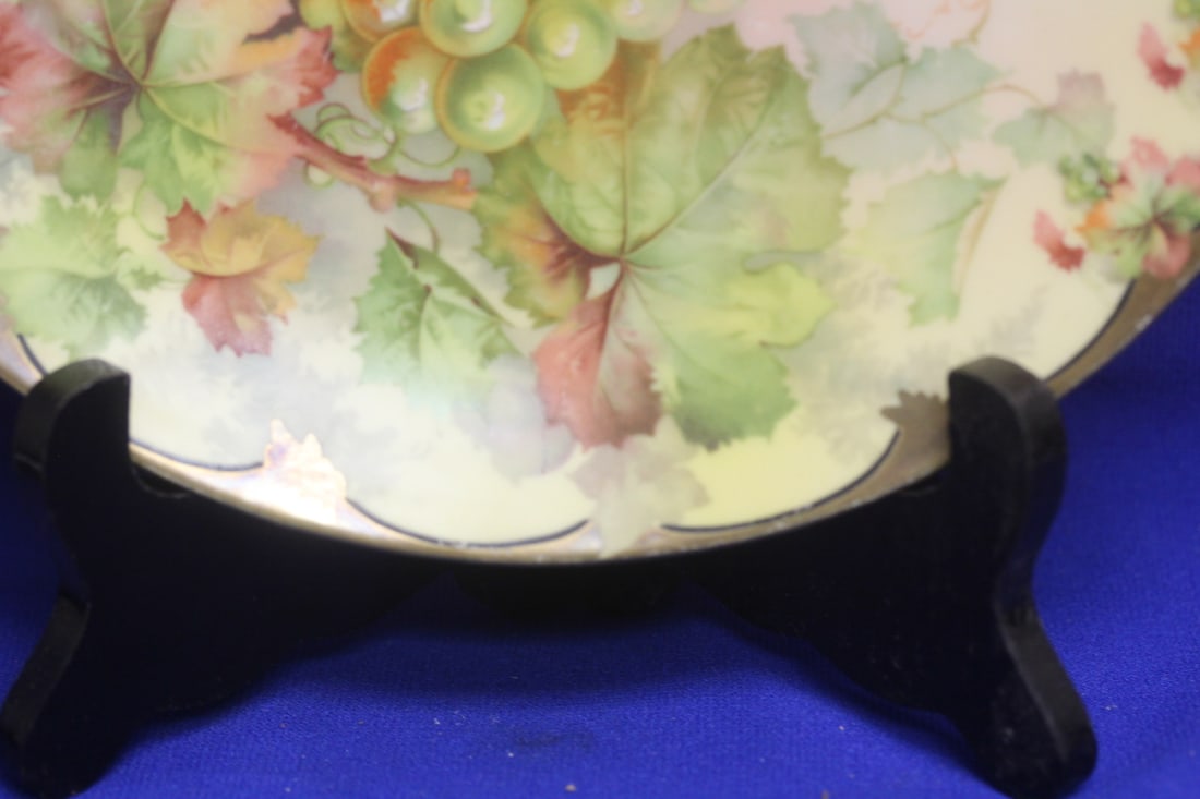 Hand Painted Porcelain Plate - 2
