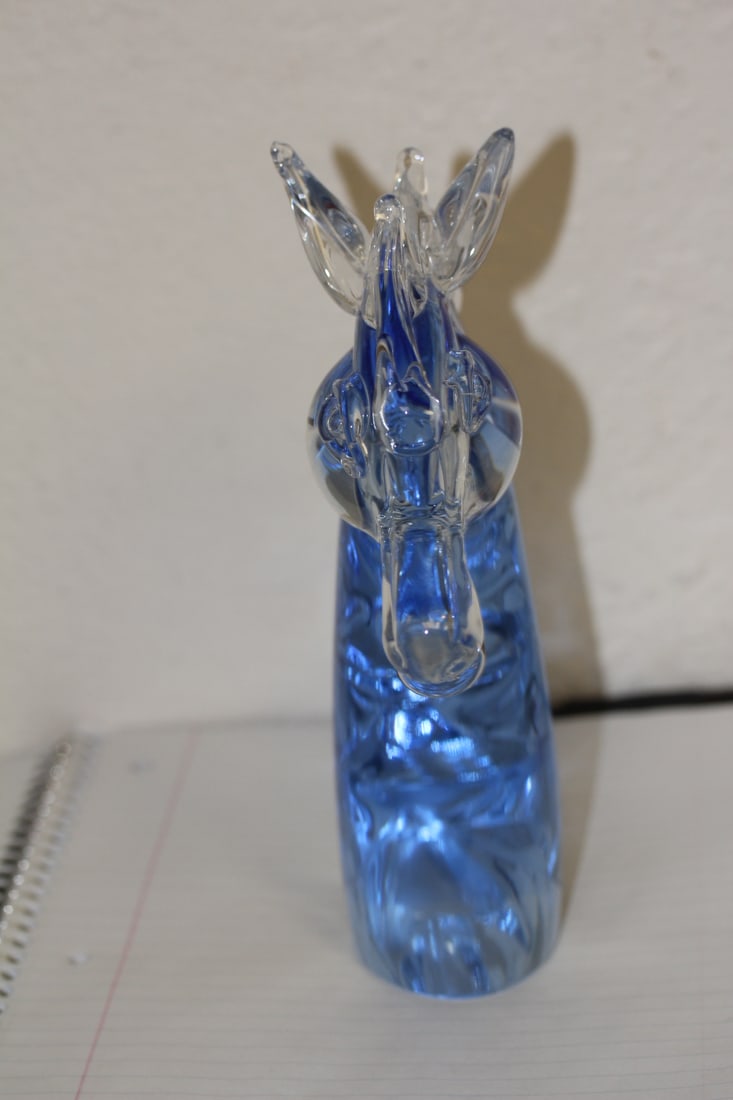 Art Glass Horse Head - 2