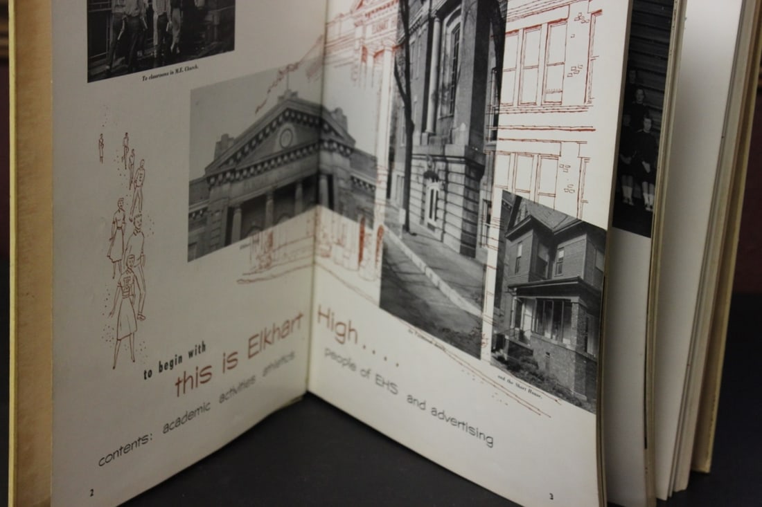 A 1958 Elkhart High School Annual Year Book - 3