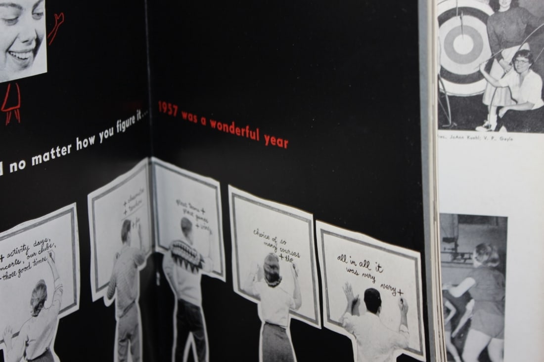 A 1957 Elkhart High School Annual Year Book - 4