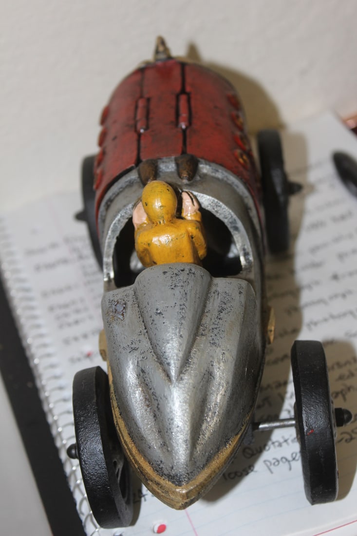 Cast Iron Race Car - 4