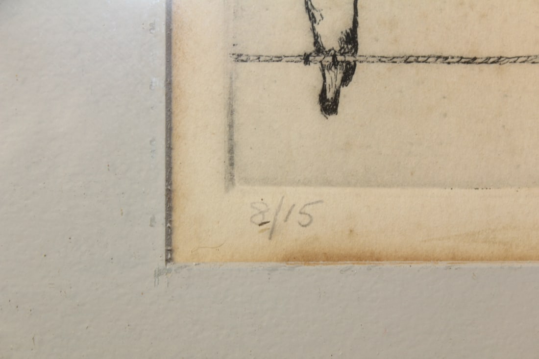 Limited Edition Drawing by Andrew somebody - 3