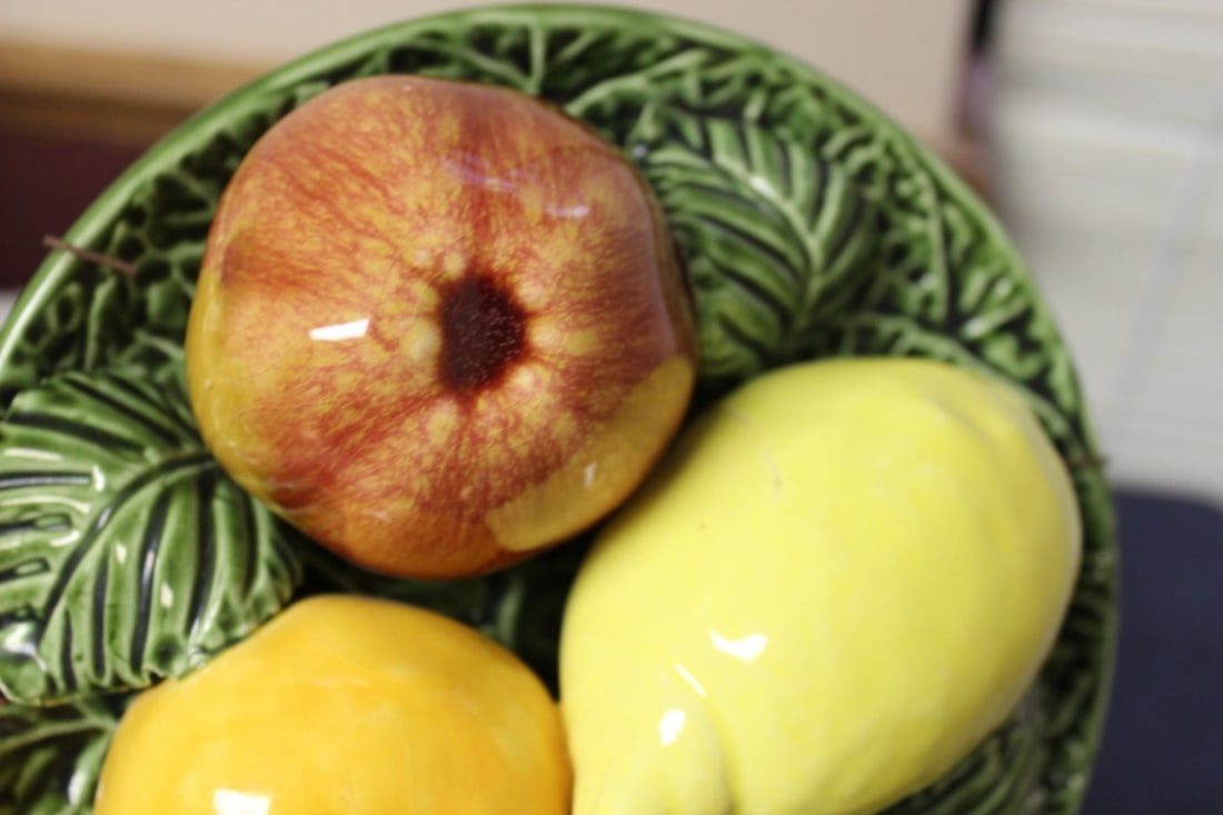 A Jay Willfred Fruit Plate Hanger - 2
