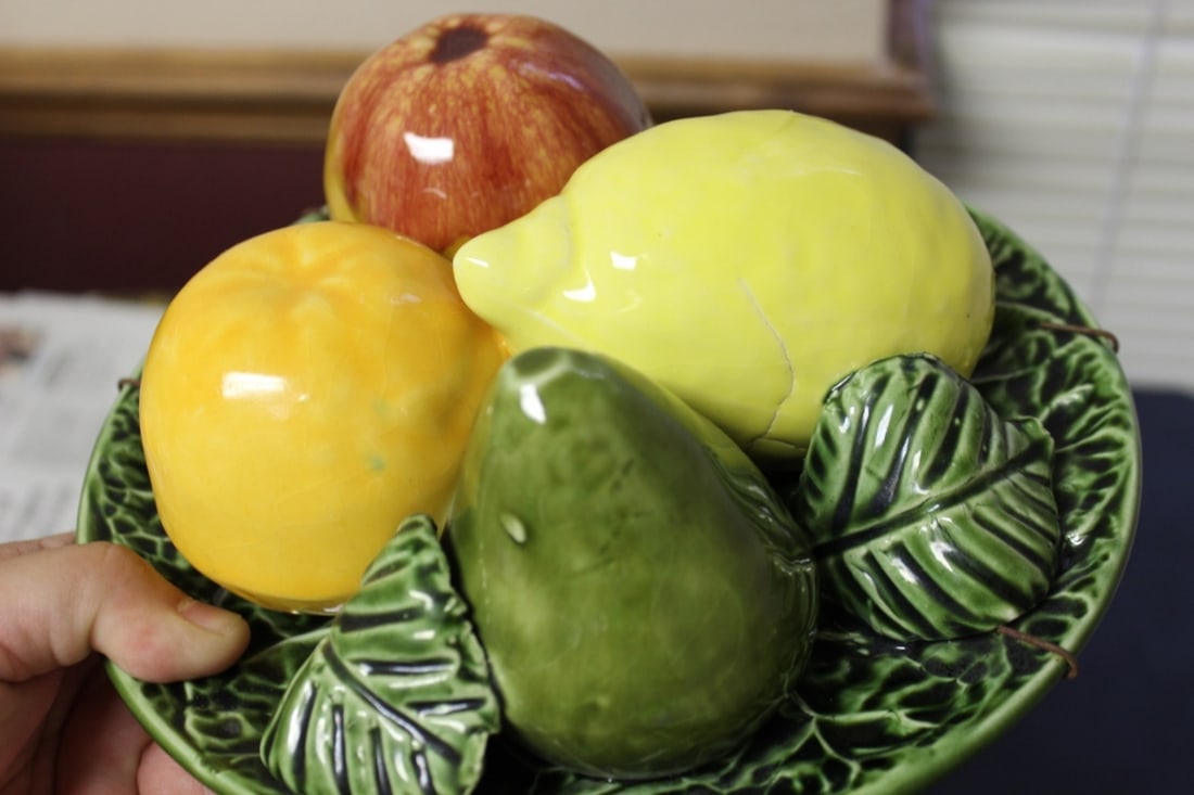 A Jay Willfred Fruit Plate Hanger - 3