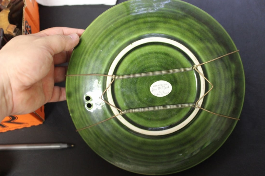 A Jay Willfred Fruit Plate Hanger - 6
