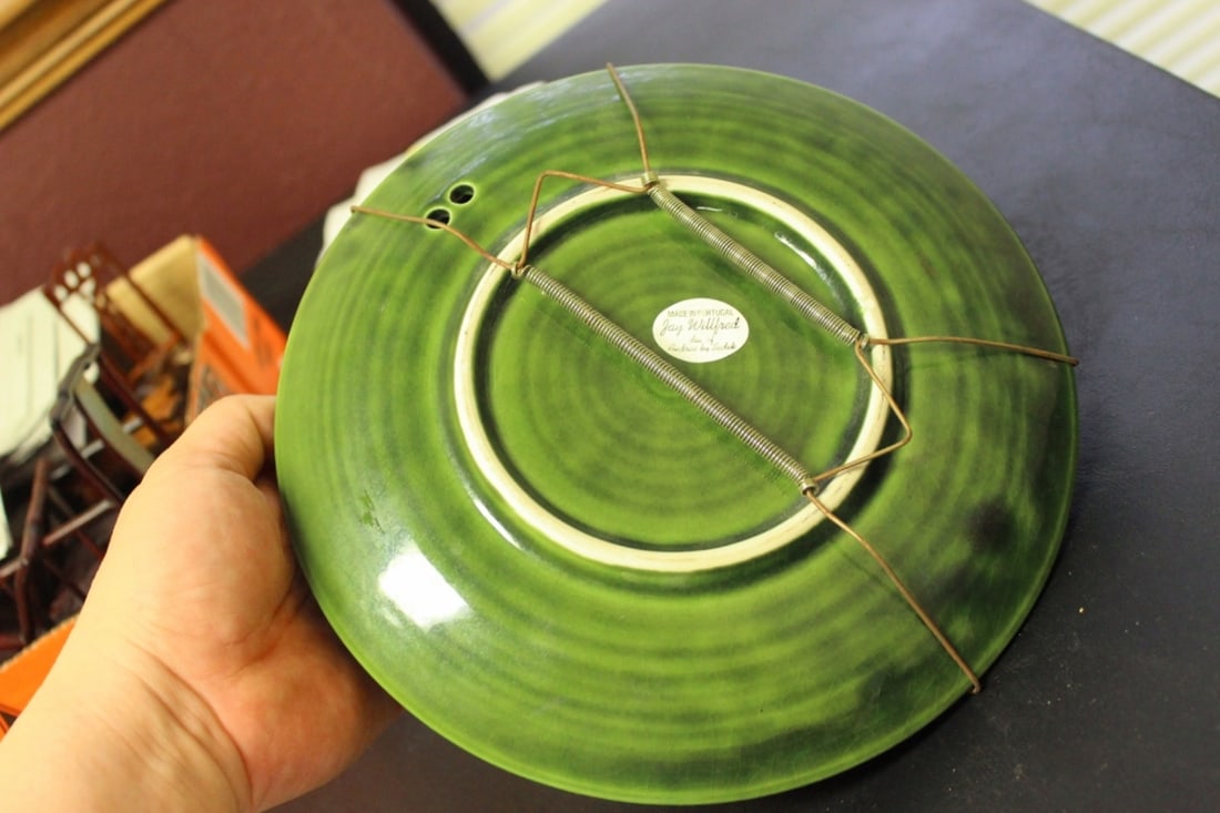 A Jay Willfred Fruit Plate Hanger - 10