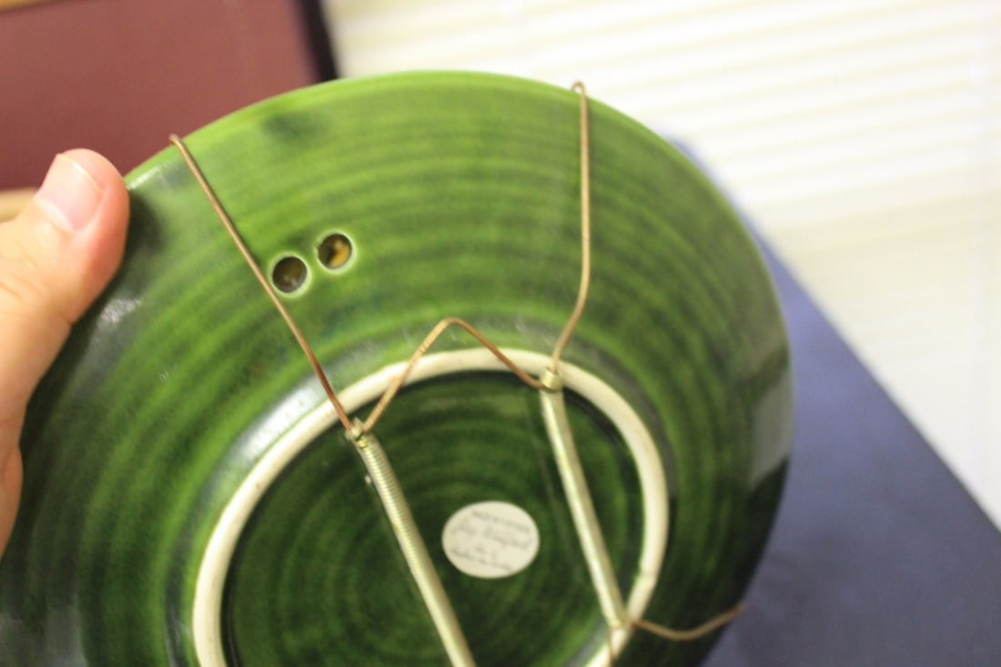 A Jay Willfred Fruit Plate Hanger - 12