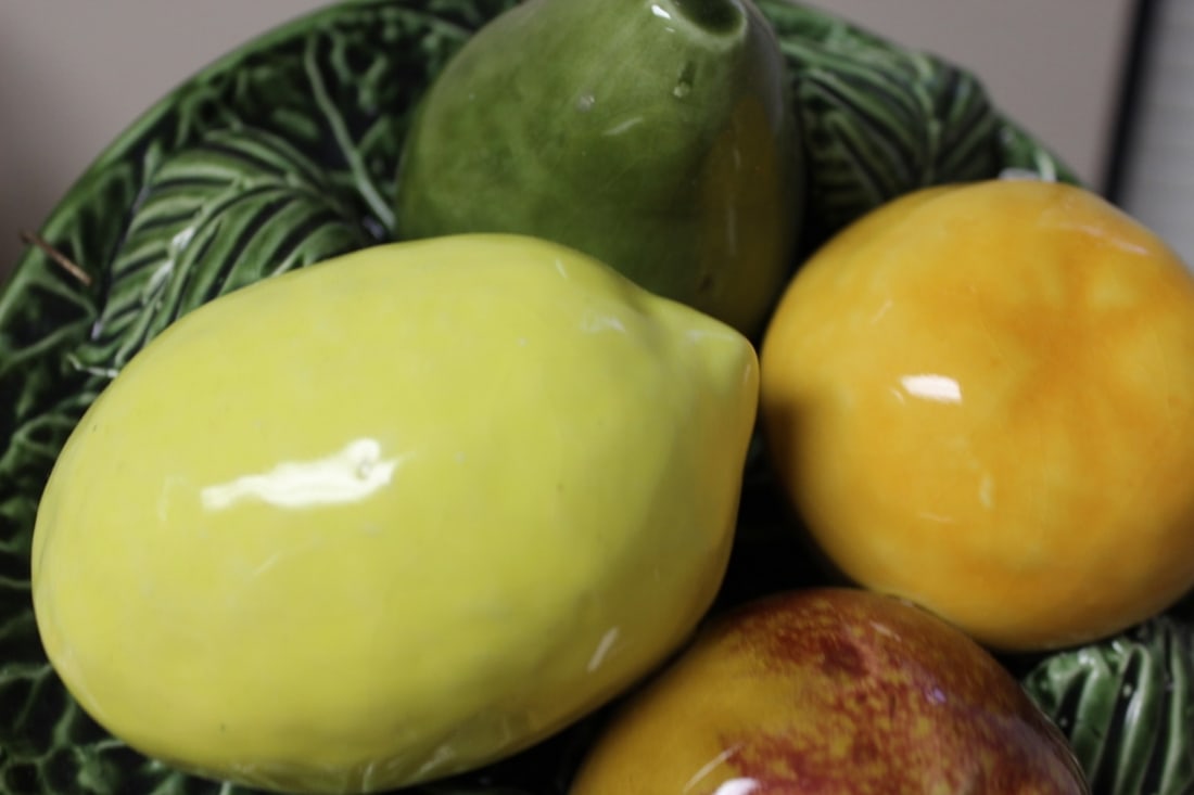 A Jay Willfred Fruit Plate Hanger - 3
