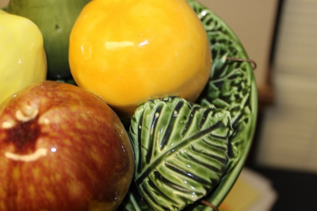 A Jay Willfred Fruit Plate Hanger - 4