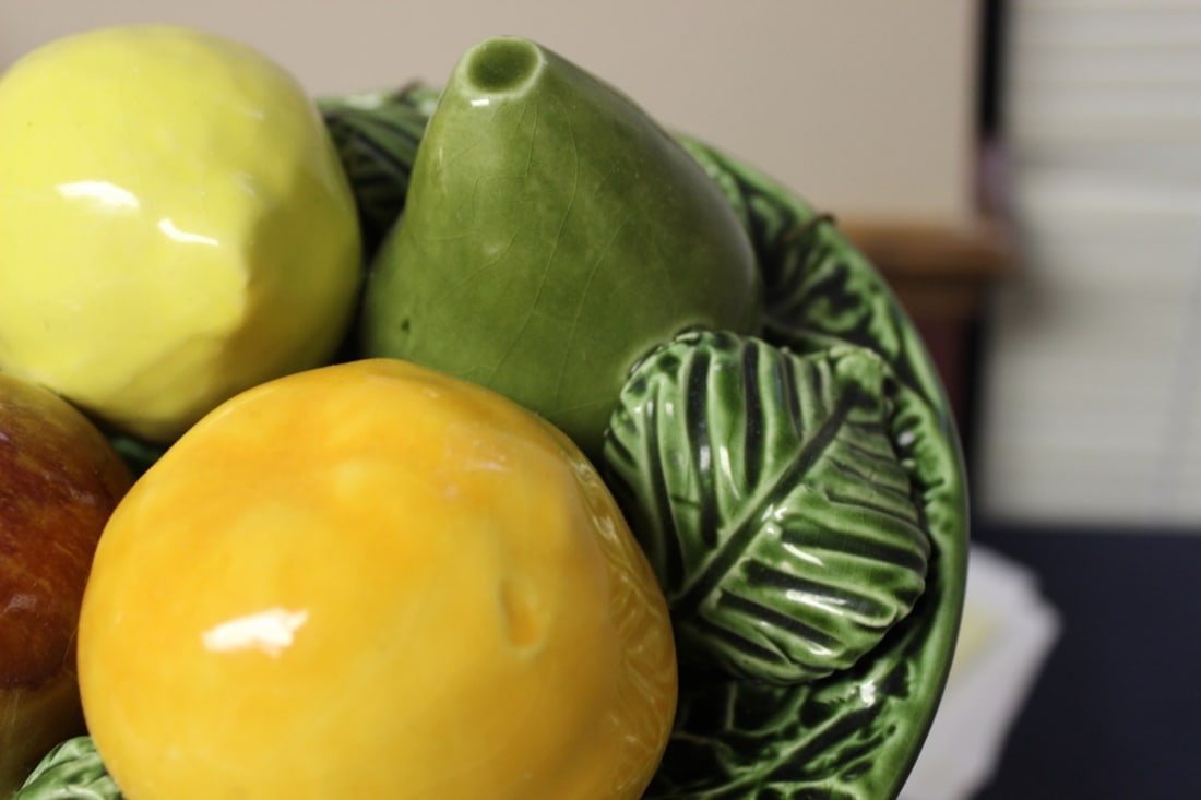 A Jay Willfred Fruit Plate Hanger - 8