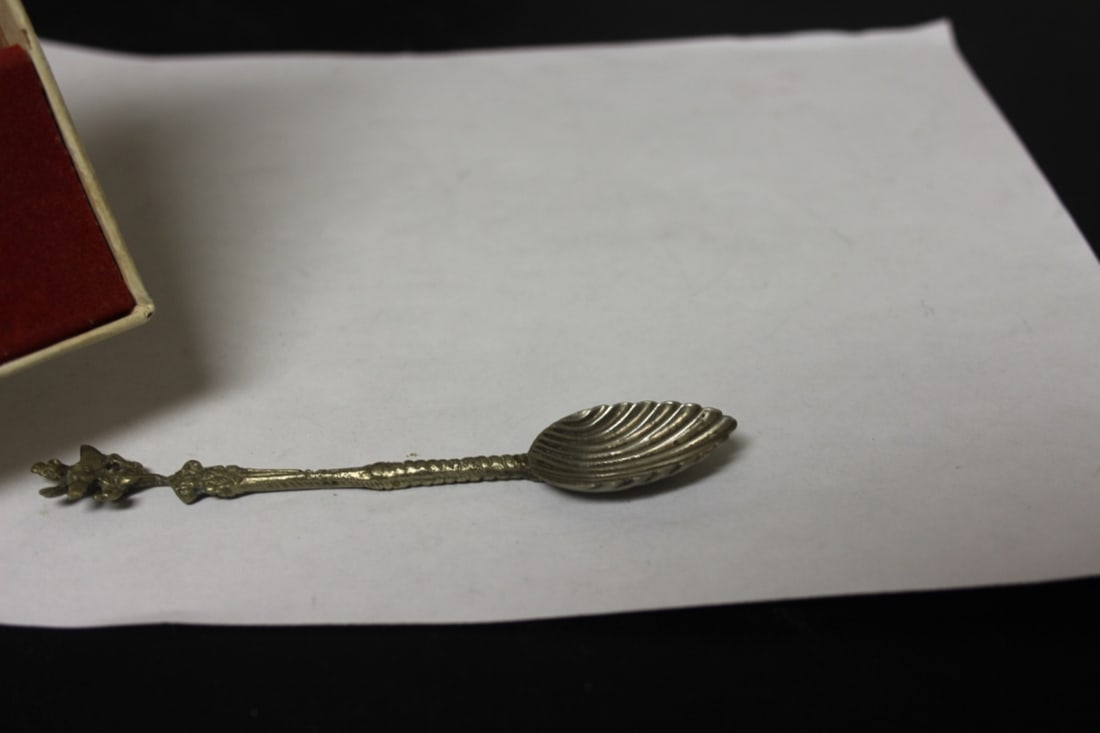 Lot of Six Metal Souvenir Spoons - 4