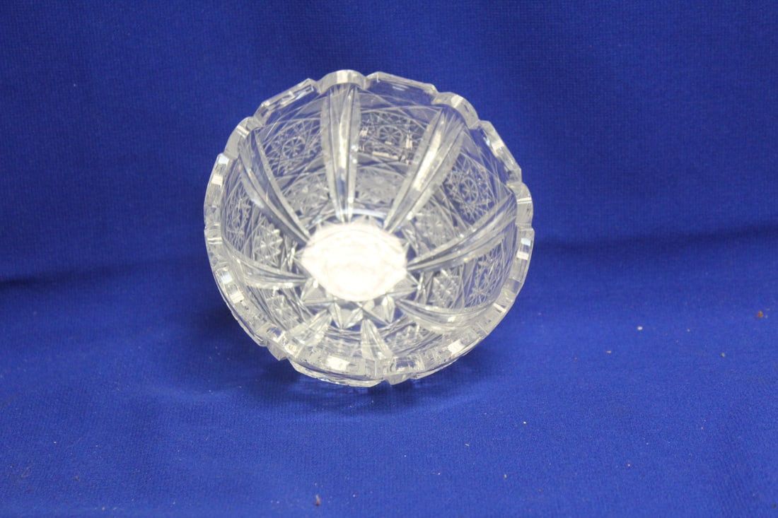 Brilliant Cut Glass Bowl - 2