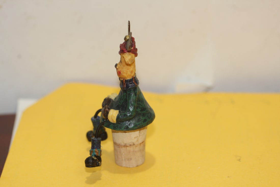 A Raindeer Cork Stopper - 2