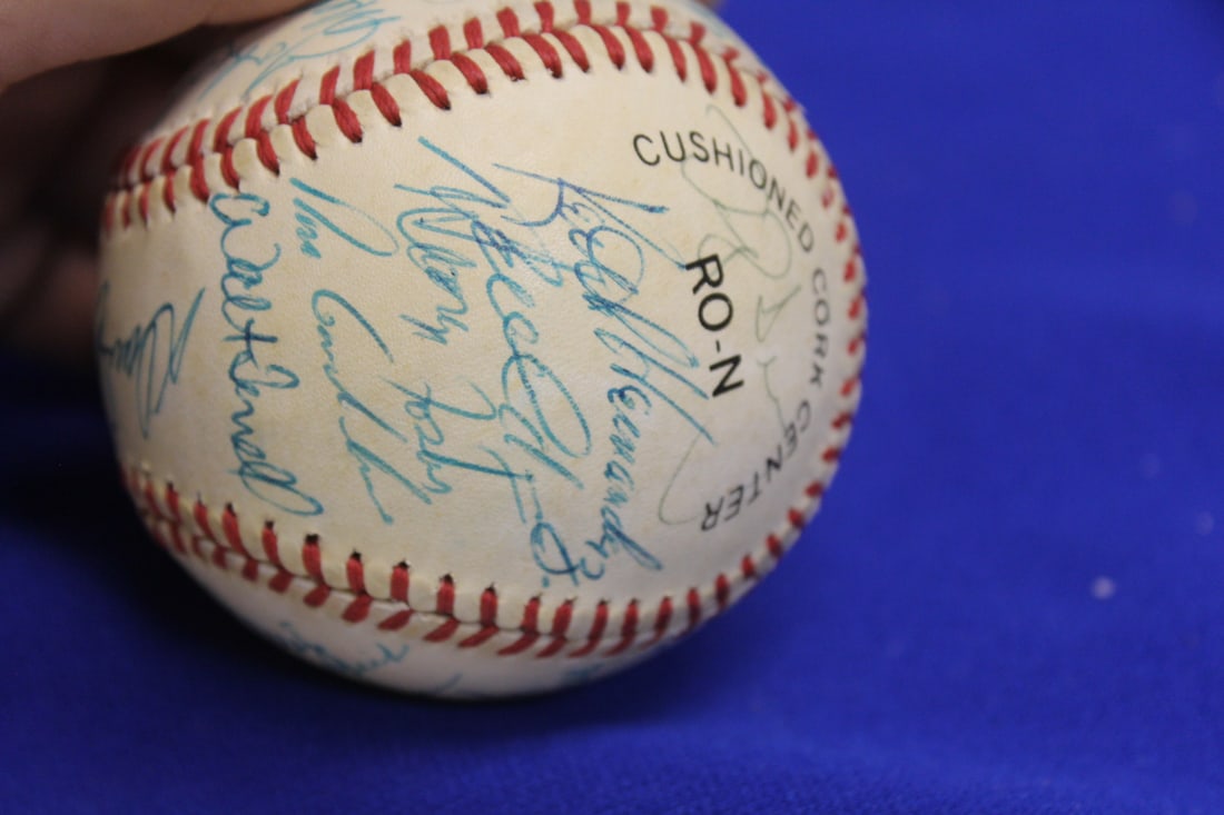 An Early 1980'S New York Mets Autographed Baseball - 9