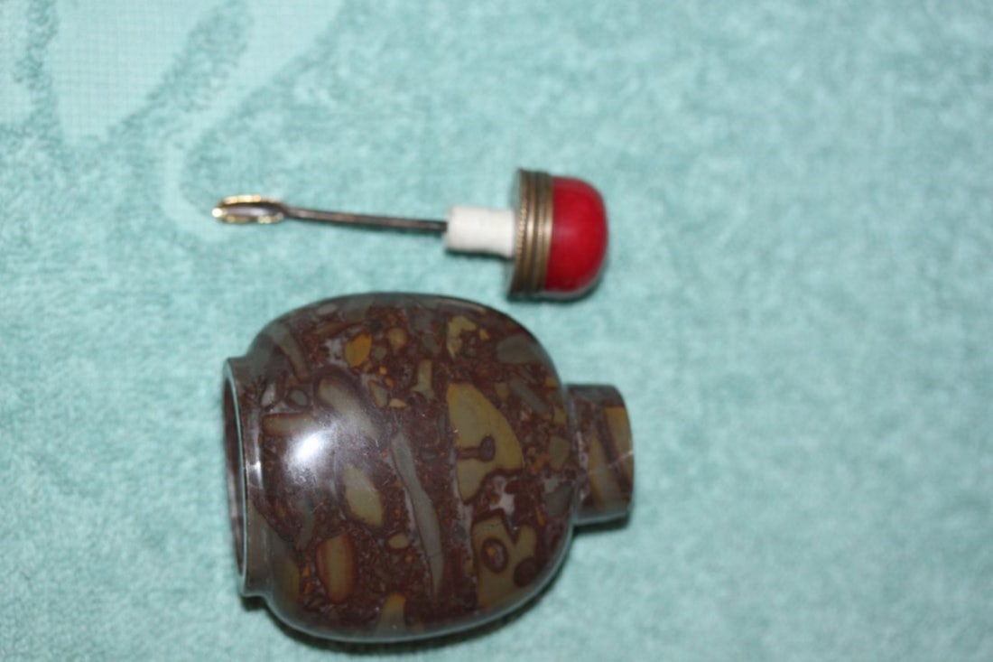 Chinese Stone Snuff Bottle - 7
