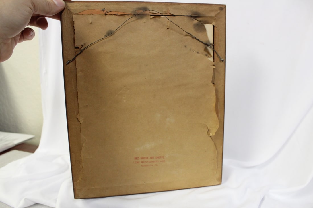 A Hand Pencil Litograph - signed - 8