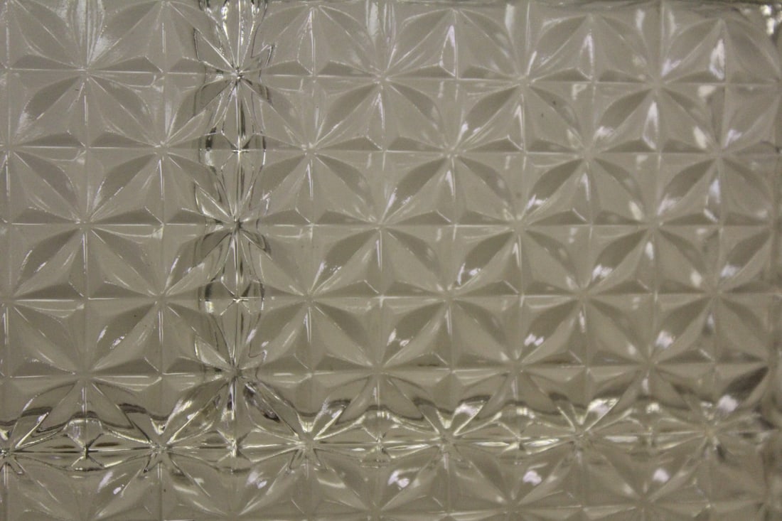 A Pressed Glass Tray - 3