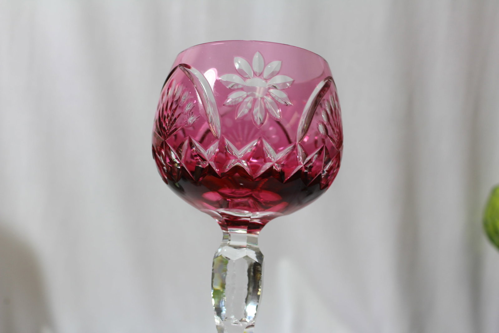 A Cut Glass Goblet - 2