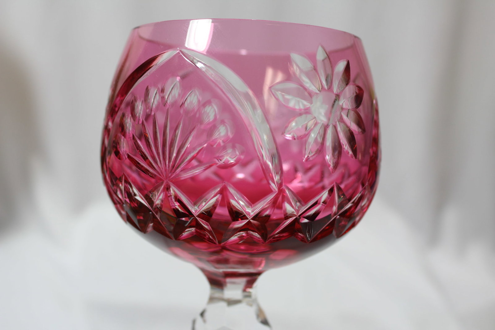 A Cut Glass Goblet - 6