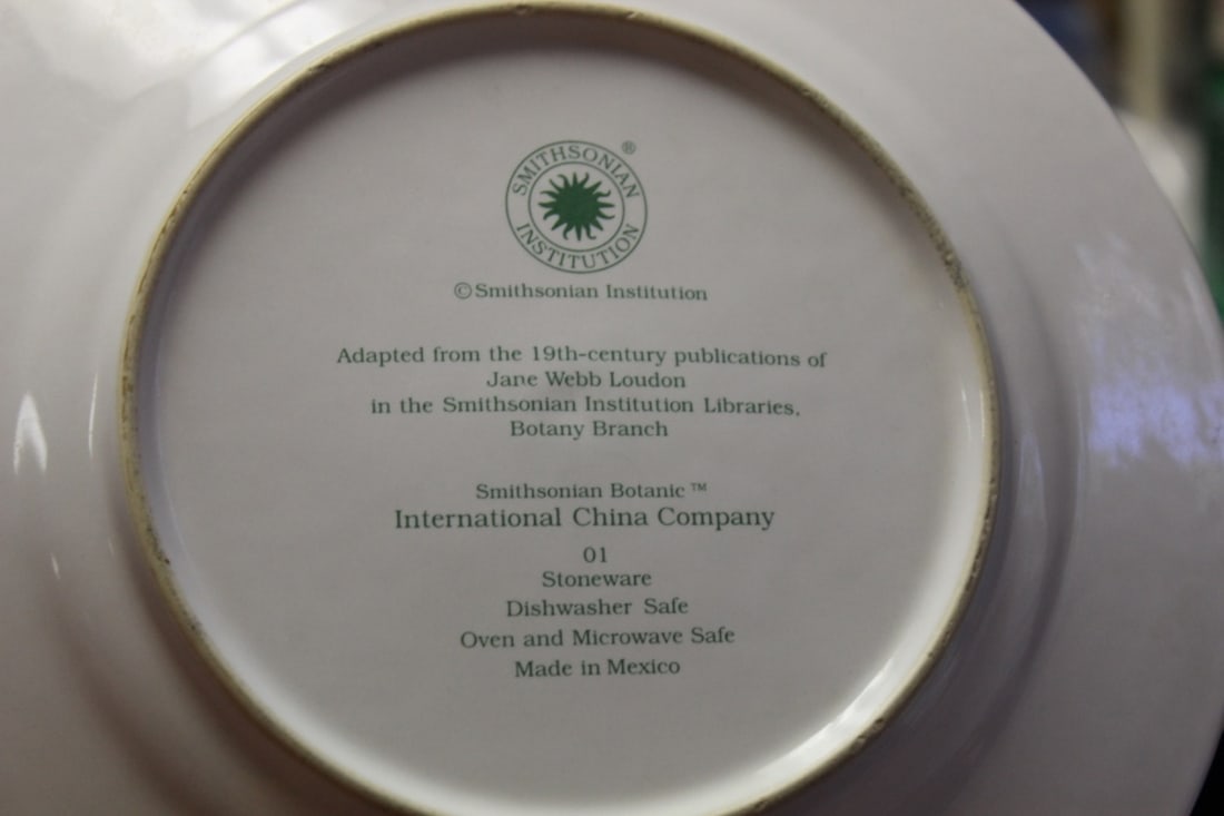 A Smithsonian Institution Plate - 9