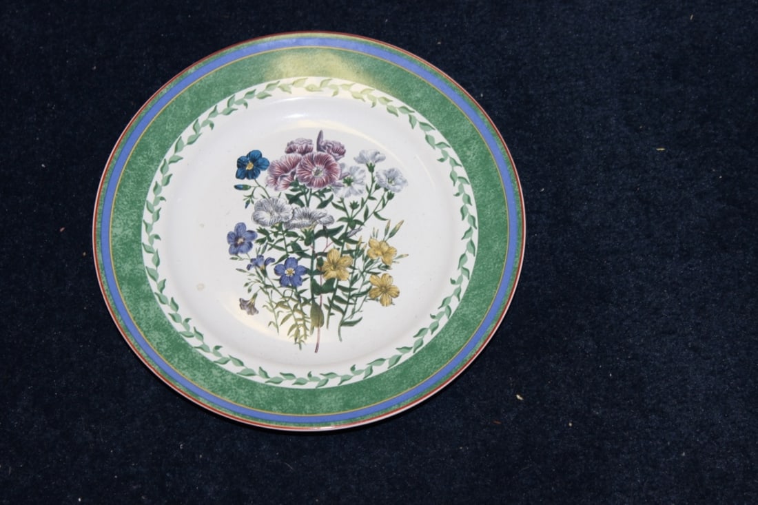 A Smithsonian Institution Plate: 8 3/8" in diameter