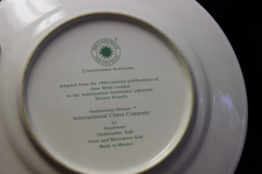 A Smithsonian Institution Plate - 9