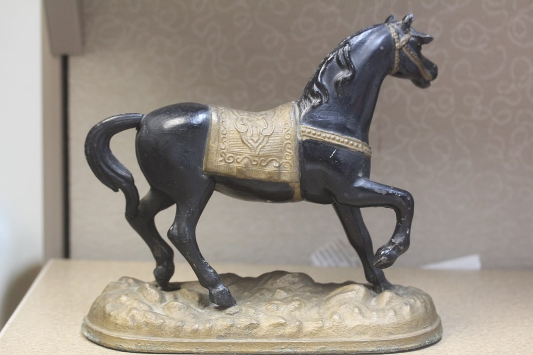 Vintage Metal Horse - 3