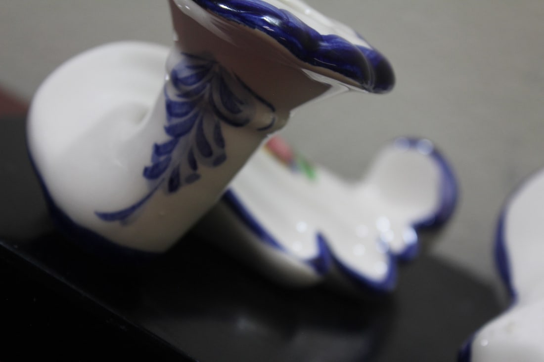 A Pair of Portugese Alcobach Candlesticks - 6