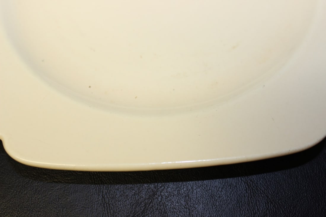 Lot or Set of Six Vintage Square Plates - 5
