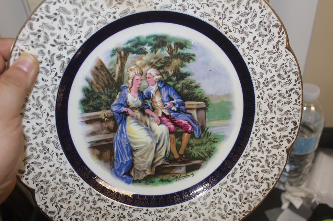 Ascott Pottery Service Plate, England - 3