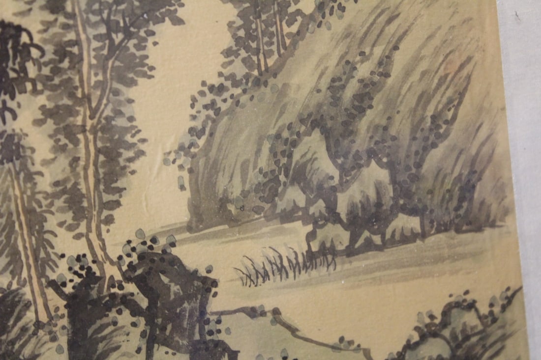 Antique/Vintage Chinese Watercolour - 6
