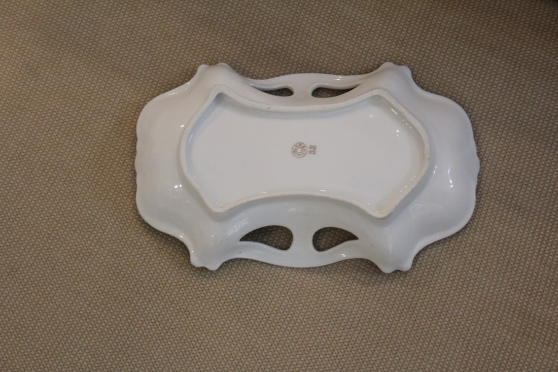 Vintage German Reticulated Dish - 2