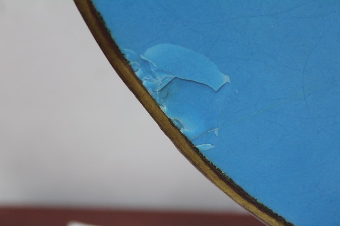 A Beautiful Japanese Cloisonne Plaque - 5