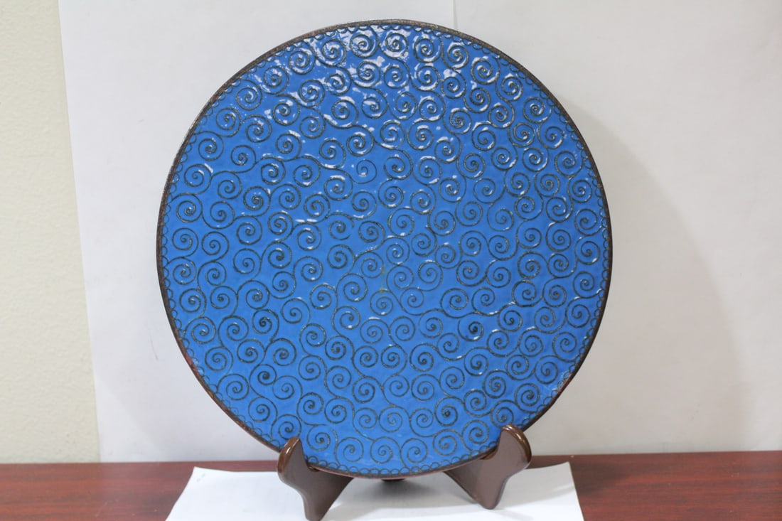 A Beautiful Japanese Cloisonne Plaque - 6