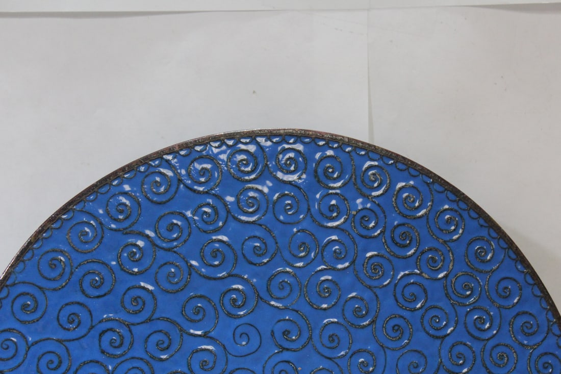A Beautiful Japanese Cloisonne Plaque - 7