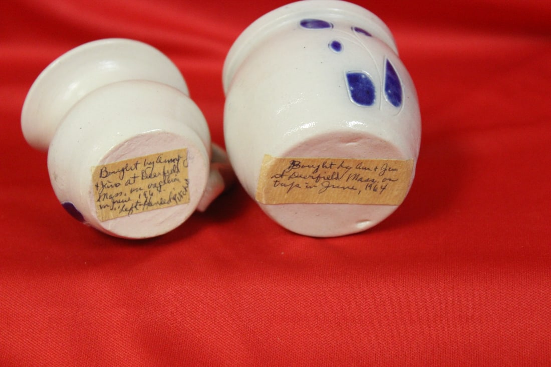 Lot of Two Miniature Stoneware - 2
