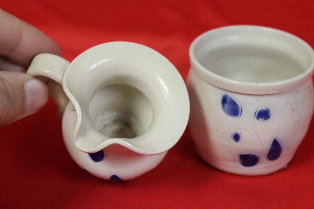 Lot of Two Miniature Stoneware - 3